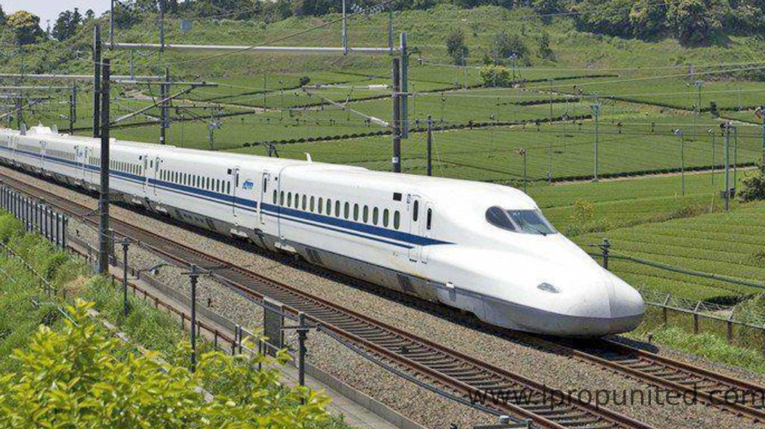 Bullet trains come up in Noida