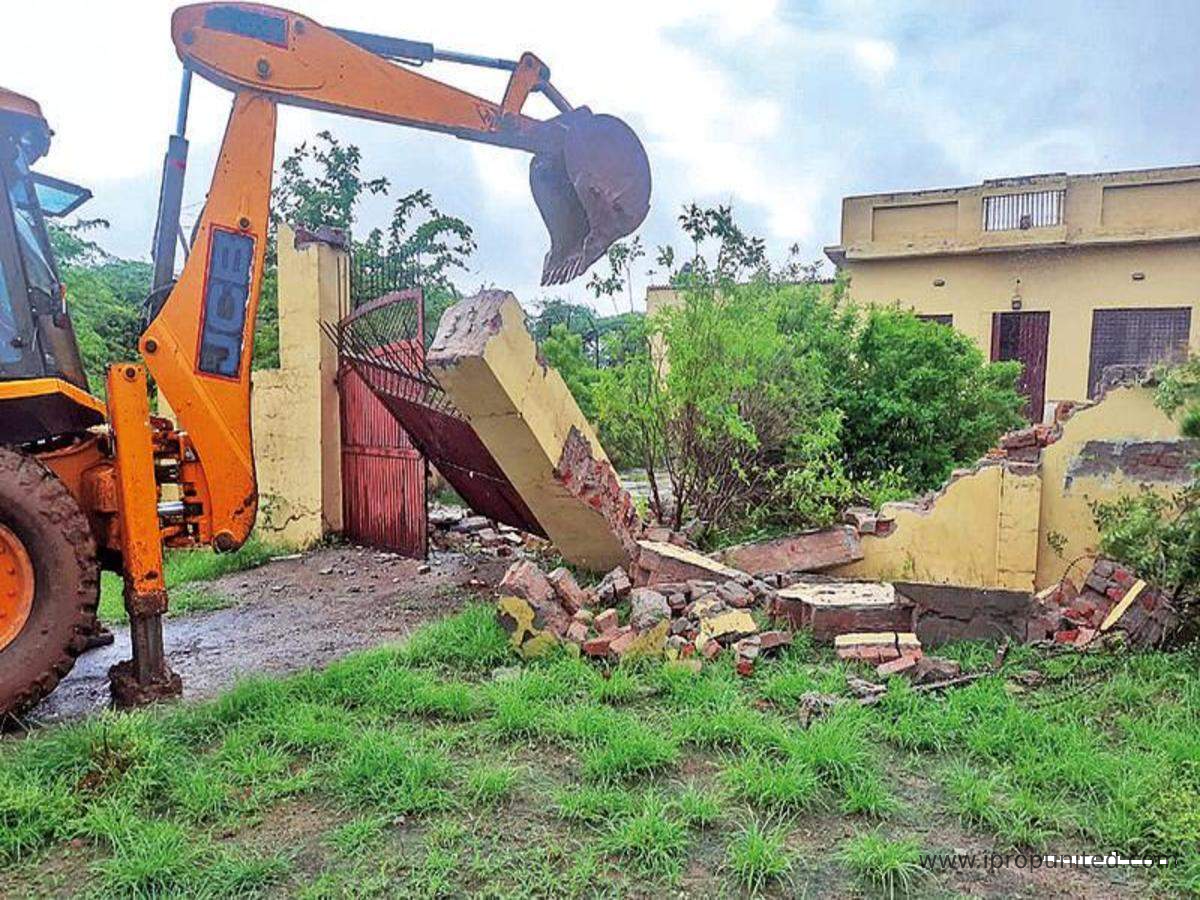 Two more illegal structures knocked down in Aravalis