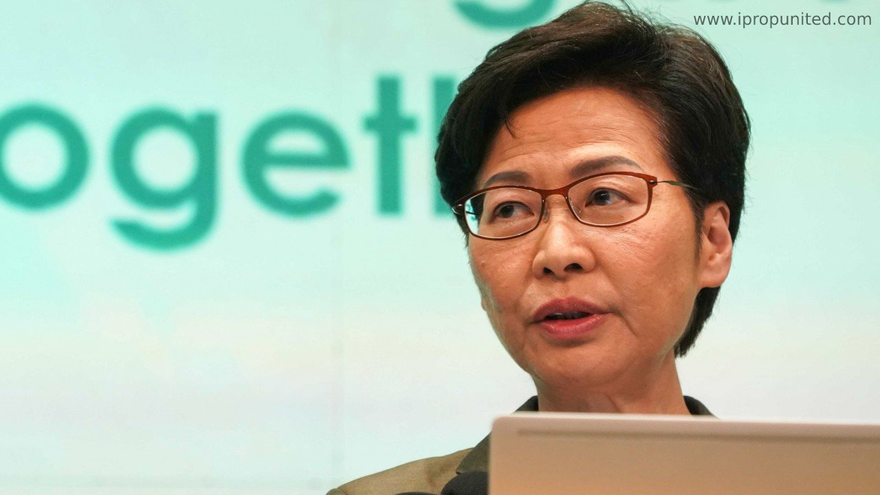 Carrie Lam in her speech said housing shortages require to be tackled in Hong Kong