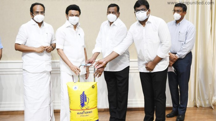 New PSU's cement brand 'Valimai' launched by Tamil Nadu CM