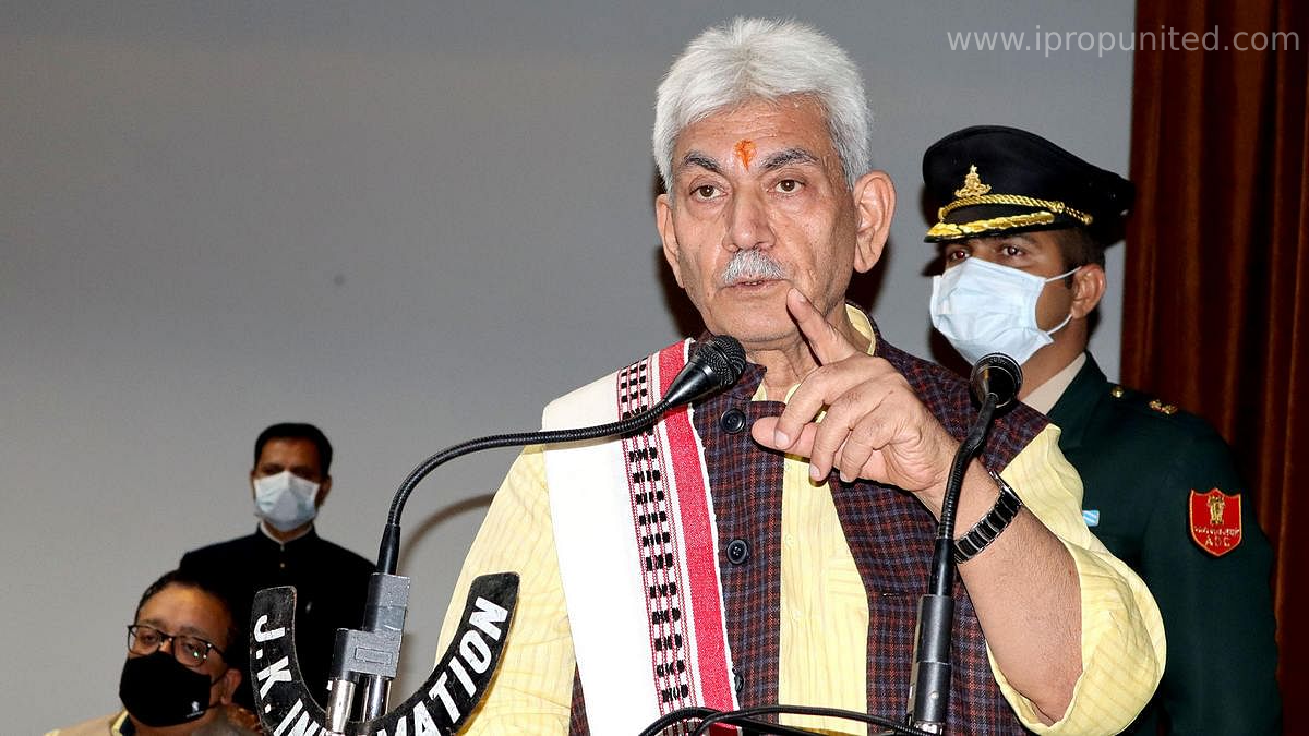 Lt. Governor Manoj Sinha approved the transfer of land for construction of housing colonies